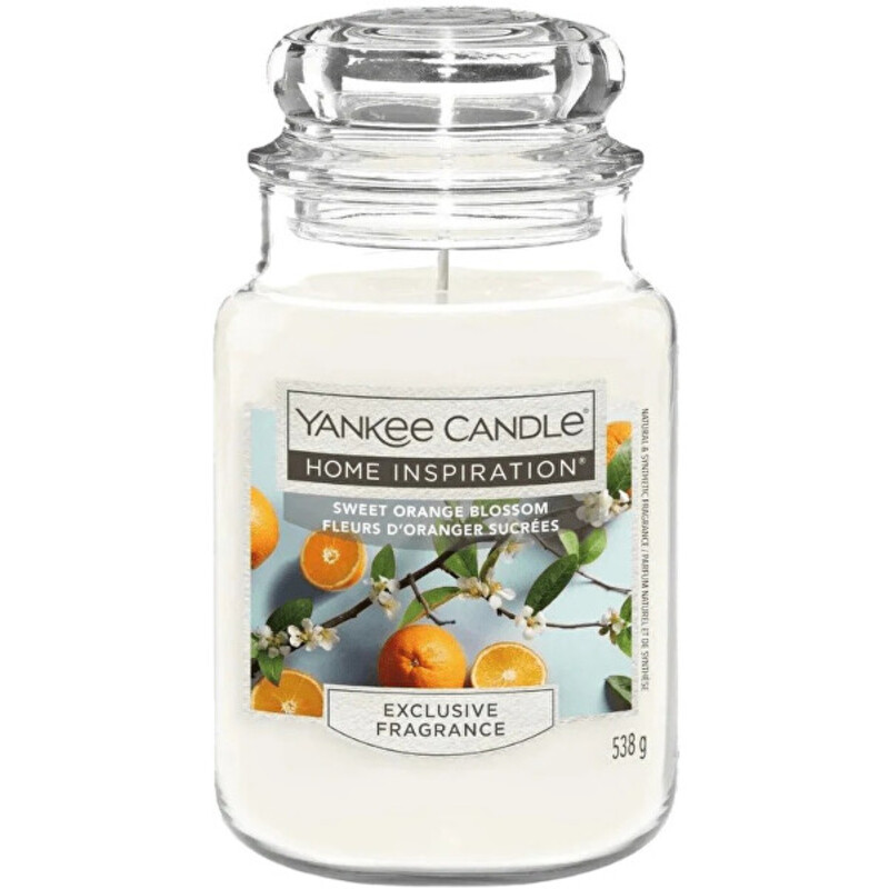 Home Inspiration Candle Sweet Orange Blossom ( sladký pomerančový květ ) - Vonná svíčka