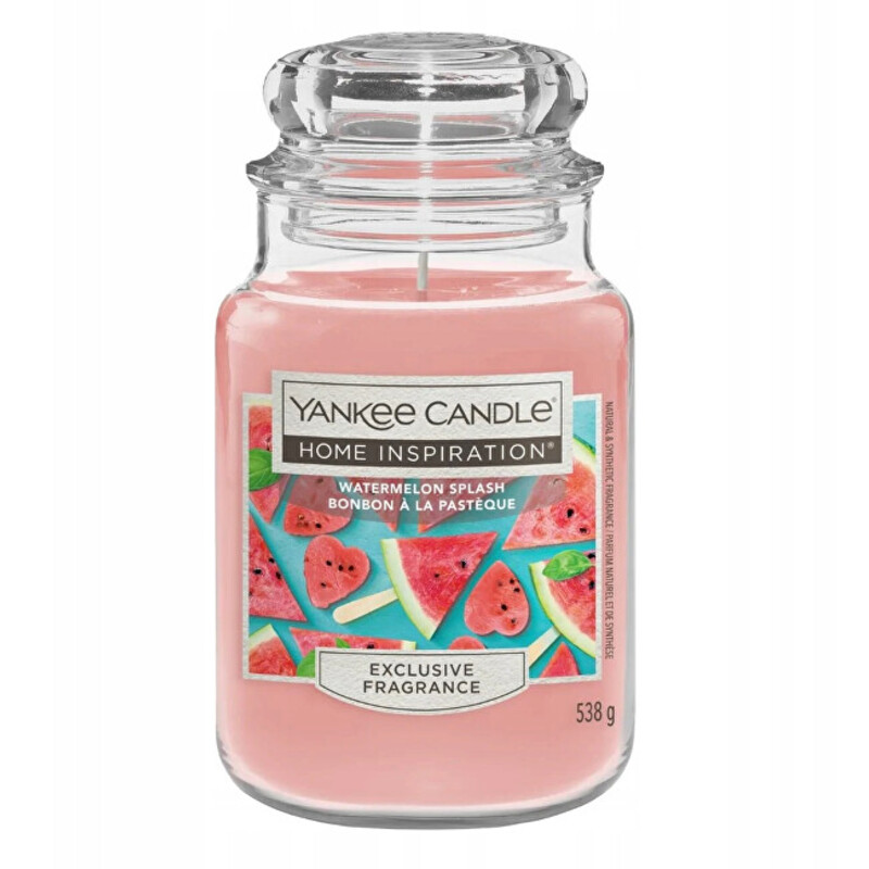Home Inspiration Candle Watermelon Splash ( melounové osvěžení ) - Vonná svíčka