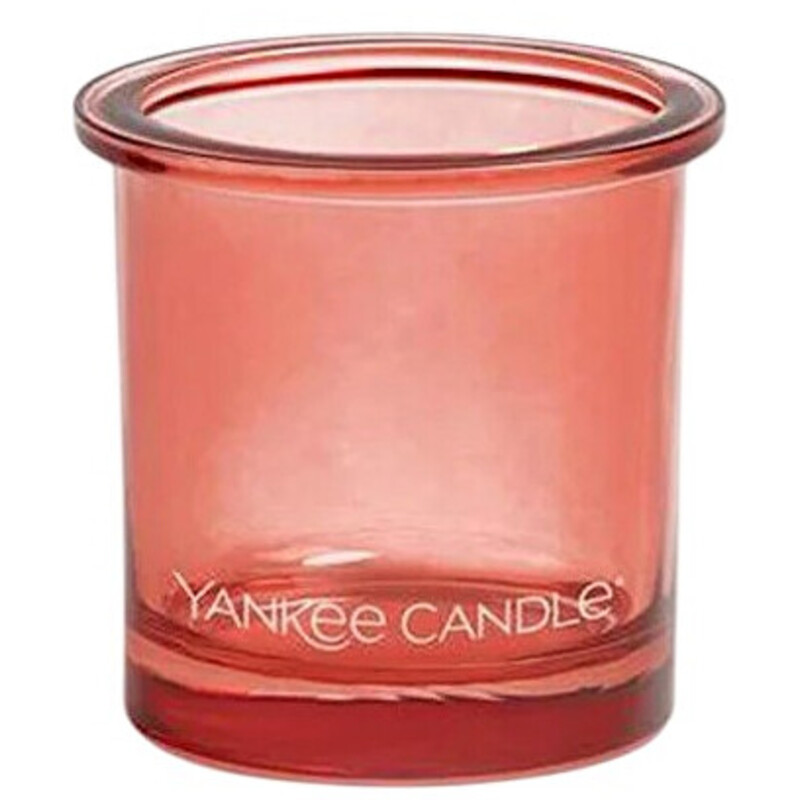 Pop Tea Light Votive Holder Coral - Svícen na votivní svíčku