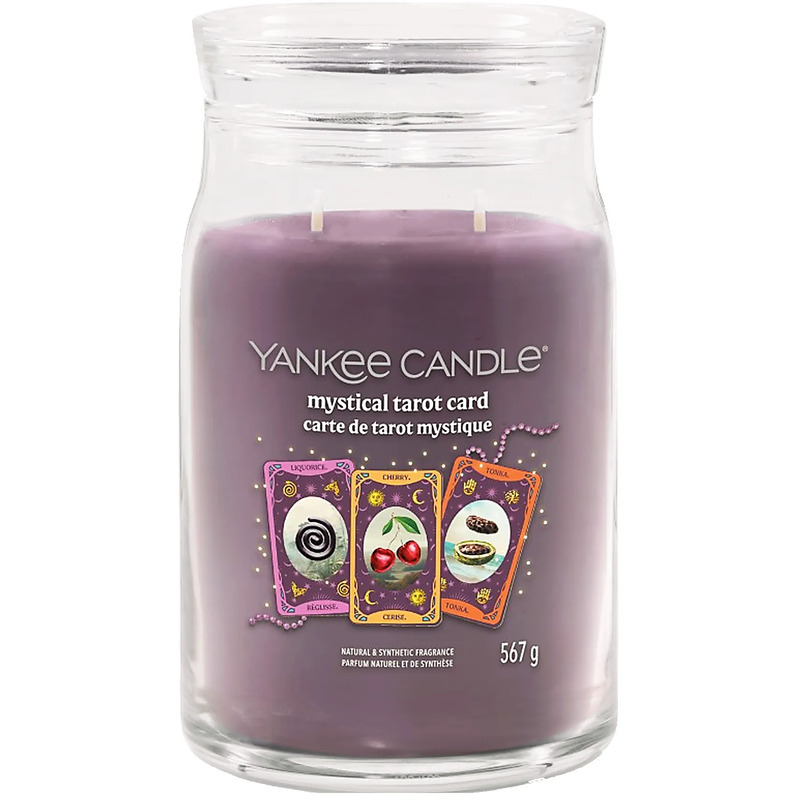 Mystical Tarot Card Signature Candle ( mystická tarotová karta ) - Vonná svíčka