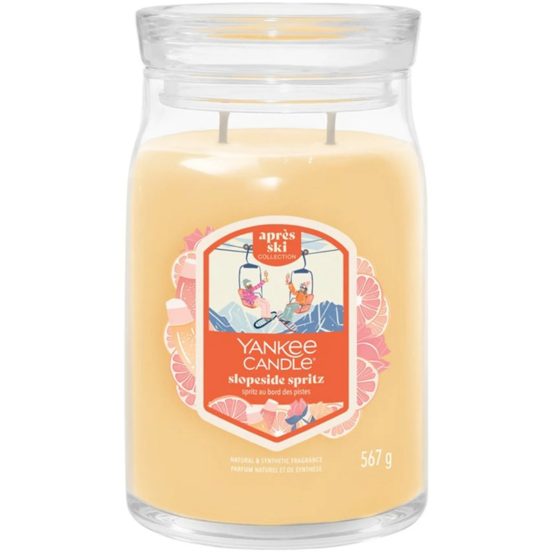 Slopeside Spritz Signature Candle ( prázdniny na svahu ) - Vonná svíčka