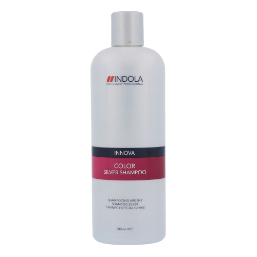 Indola Innova Color Silver Shampoo ( poškozené, barvené vlasy ) - Šampon pro blond a stříbrné vlasy 300 ml