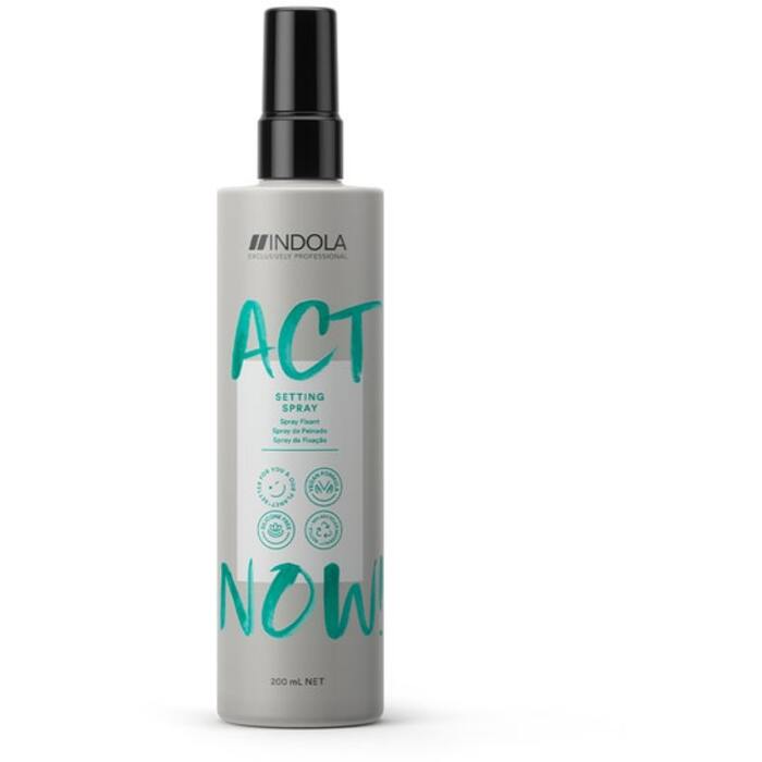 Indola Act Now! Setting Spray - Sprej na vlasy s lehkou fixací 200 ml