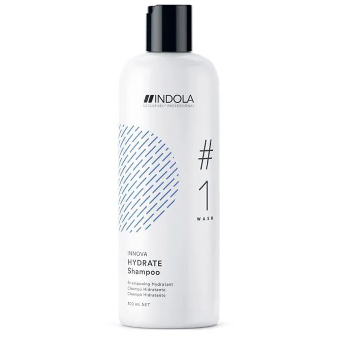 Indola Innova Hydrate Shampoo - Hydratační šampon pro suché a normální vlasy 300 ml