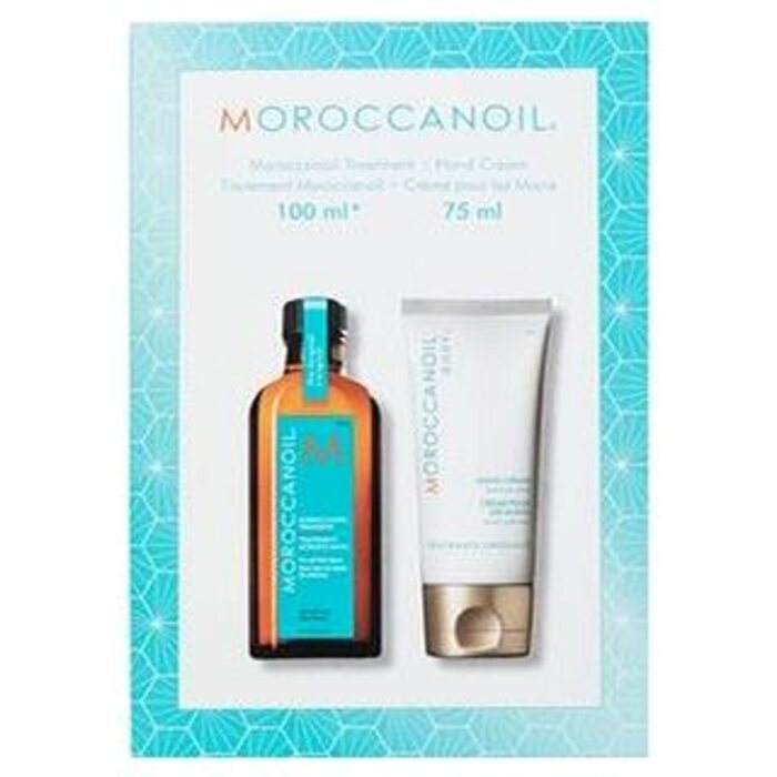 Moroccanoil Treatment olej pro všechny typy vlasů 100 ml + Hand Cream 75 ml dárková sada