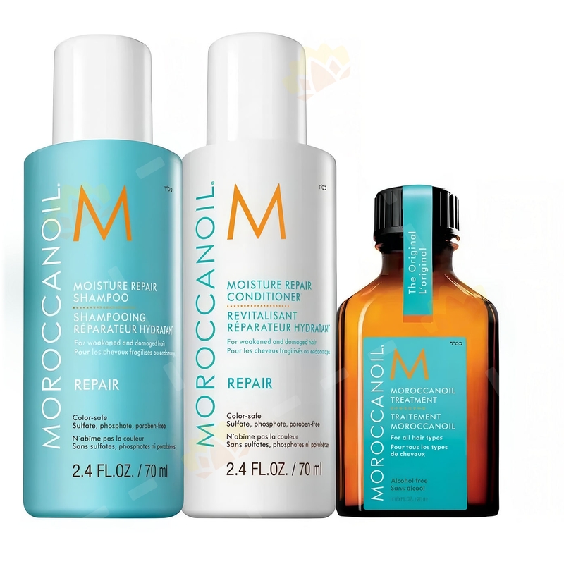 Repair Moisture Travel Trio - Dárková sada vlasové kosmetiky