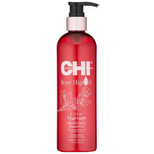 CHI Rose Hip Oil Color Nurture Protecting Shampoo ( barvené vlasy ) - Ochranný šampon 