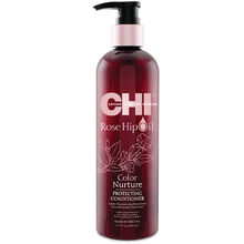 CHI Rose Hip Oil Color Nurture Protecting Conditioner - Ochranný kondicionér pro barvené vlasy