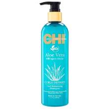 CHI Aloe Vera Curls Defined Curl Enhancing Shampoo - Šampón pre kučeravé a vlnité vlasy
