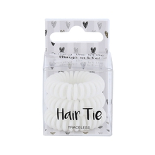 Hair Tie White (biela) - Gumičky do vlasov 3 ks