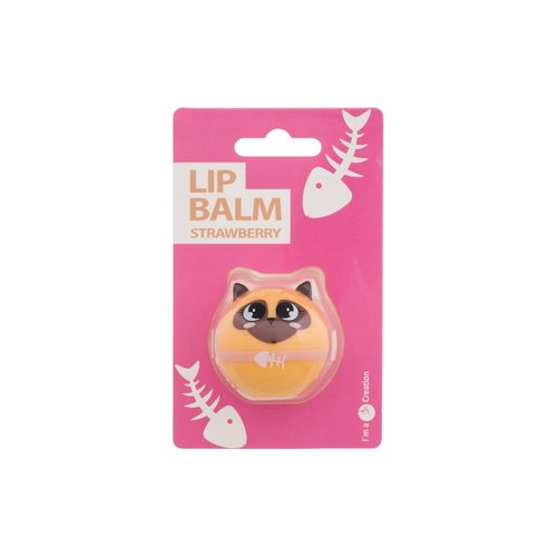 Cute Animals Lip Balm Strawberry ( jahoda ) - Balzám na rty