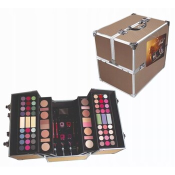 Super Model Beauty Train Case - Dekorativní kazeta Gold Edition