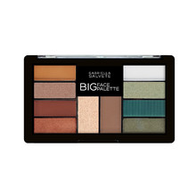 Big Face Palette - Paletka očných tieňov, bronzeru a rozjasňovača 12 g