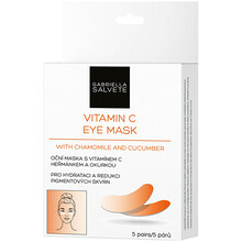 Vitamin C Eye Mask ( 5 párů ) - Oční maska s vitamínem C, heřmánkem a okurkou