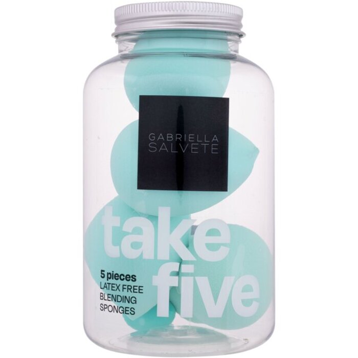 Gabriella Salvete Take Five Applicator ( modrá ) - Bezlatexové houbičky na make-up 1 ml