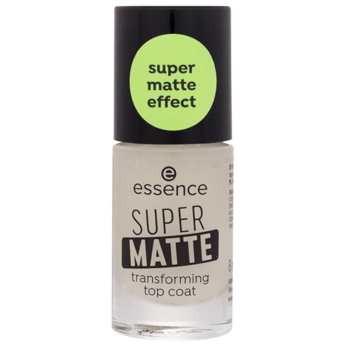 Super Matte Transforming Top Coat - Krycí lak na nechty s matným efektom 8 ml
