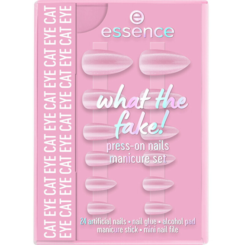 What the Fake! Press-On 02 Cat Eye - Sada s umělými nehty