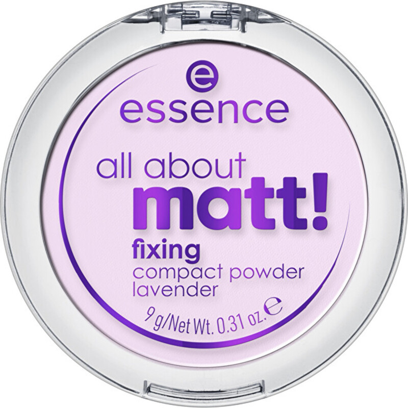 All About Matt! Lavender Fixing Powder - Kompaktní pudr 9 g