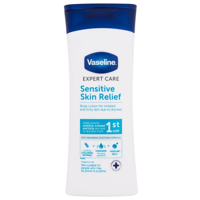 Vaseline Sensitive Skin Relief hydratační tělové mléko 400 ml