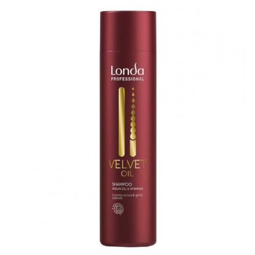 Londa Professional Velvet Oil Shampoo - Revitalizační šampon s arganovým olejem 250 ml