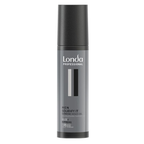 Londa Professional Men Solidify It Extreme Hold Gel - Stylingový gel na vlasy s extra silnou fixací 100 ml