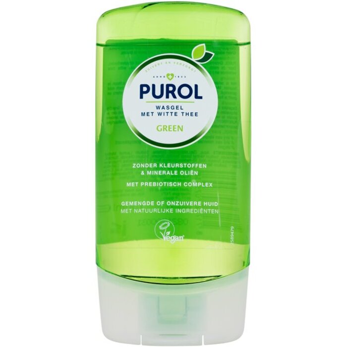 Purol Green Wash Gel ( problematická a smíšená pleť ) - Čisticí gel 150 ml