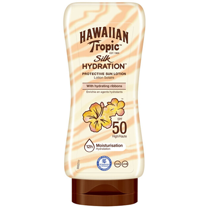Hawaiian Tropic Silk Hydration Protective Sun Lotion SPF 50 - Hydratační krém na opalování 180 ml