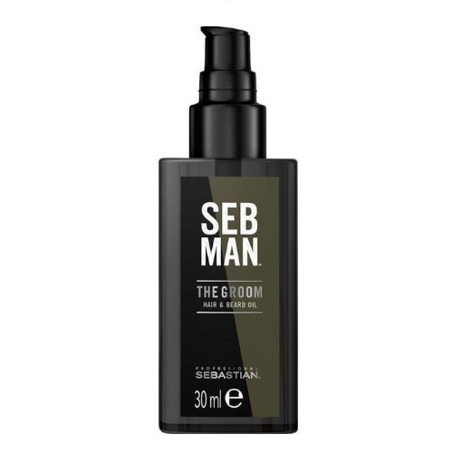 Sebastian Professional SEB MAN The Groom Hair & Beard Oil - Olej na vlasy a vousy 30 ml