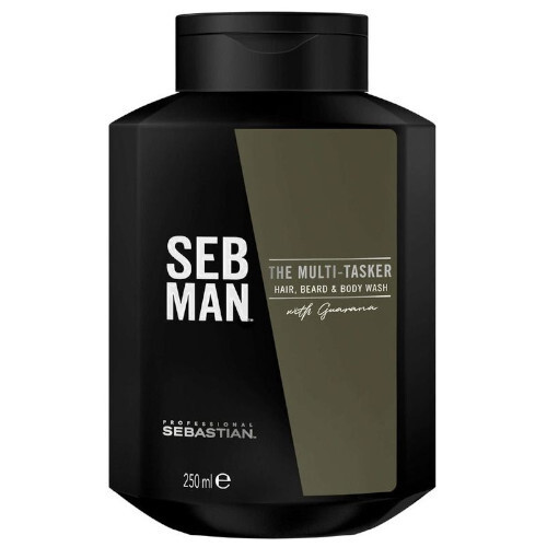 SEB MAN The Multitasker Hair, Beard & Body Wash - Šampón na vlasy, fúzy a telo