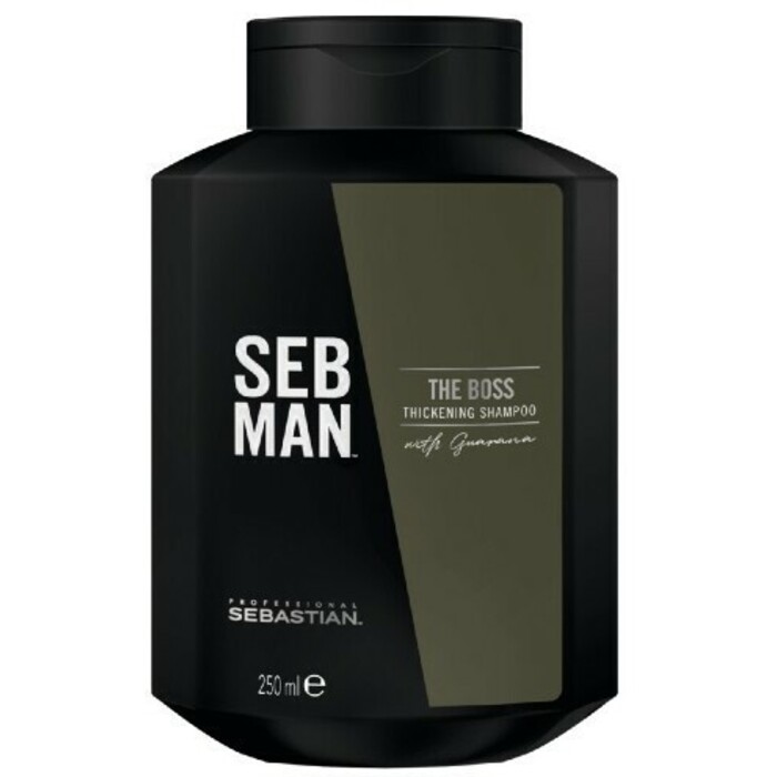Sebastian Professional SEB MAN The Boss Thickening shampoo - Objemový šampon pro jemné vlasy 250 ml