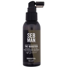 Seb Man The Booster Thickening Leave-in Tonic - Bezoplachové posilující tonikum pro hustší vlasy pro muže