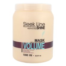 Sleek Line Volume mask - Maska na vlasy 