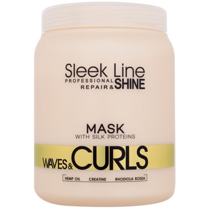 Stapiz Sleek Line Waves & Curls Mask - Hloubkově hydratační maska pro kudrnaté a vlnité vlasy 1000 ml
