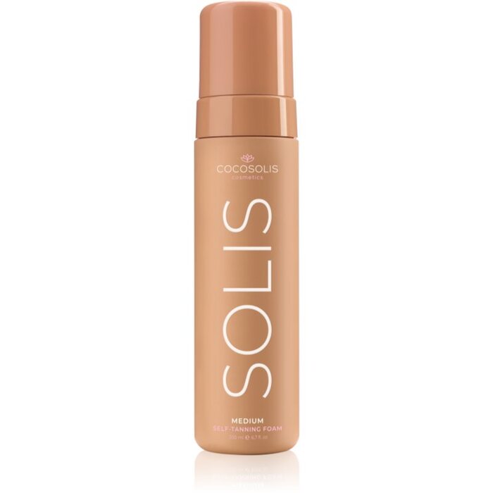 Solis Medium Self-Tanning Foam - Samoopalovací pěna