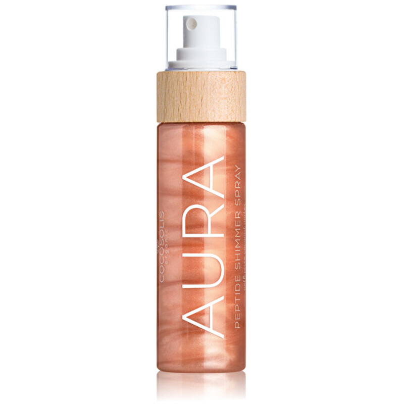 Aura Peptide Shimmer Spray - Peptidový sprej se třpytkami