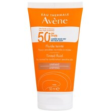 Sun Tinted Fluid SPF50+ - Vodeodolný tónujúci opaľovací fluid
