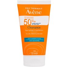 Cleanance Anti-Blemishes SPF50+ (mastná pleť so sklonmi k akné) - Vodeodolná slnečná ochrana
