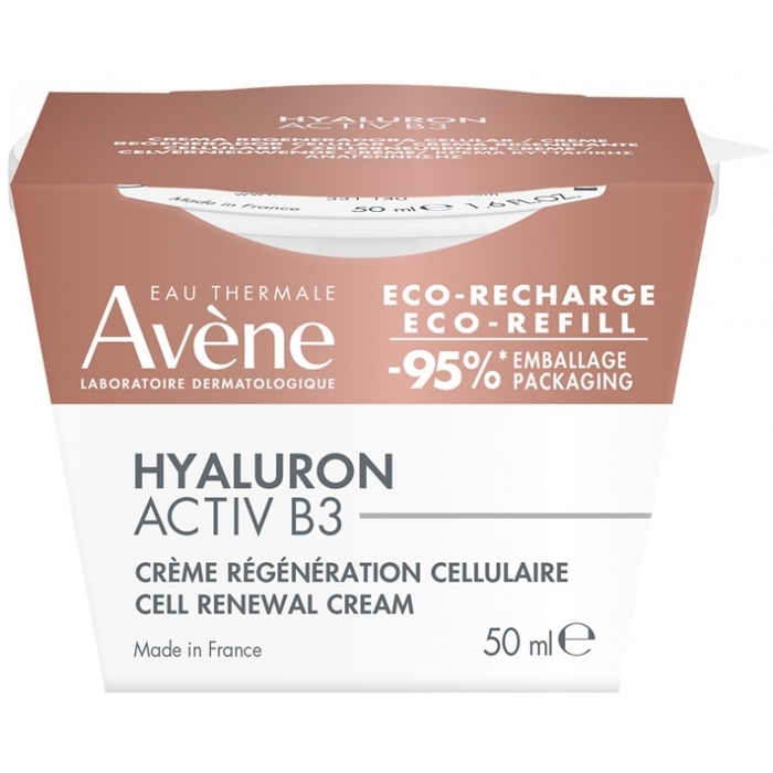 Avène Hyaluron Active B3 Cell Renewal Cream Refill - Náhradní náplň do krému pro obnovu buněk 50 ml