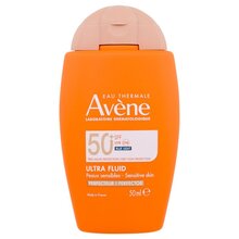 Sun Ultra Fluid Perfector SPF50 - Voděodolný a tónující opalovací fluid na obličej