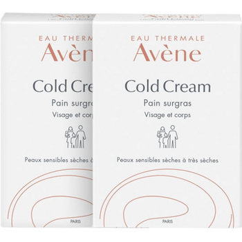 Cold Cream Soap Bar Duopack - Sada tuhých mýdel na obličej a tělo pro suchou citlivou pokožku