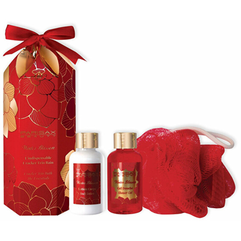 Winter Blossom Cracker Trio Bath Set - Dárková sada tělové péče s vůní magnolie