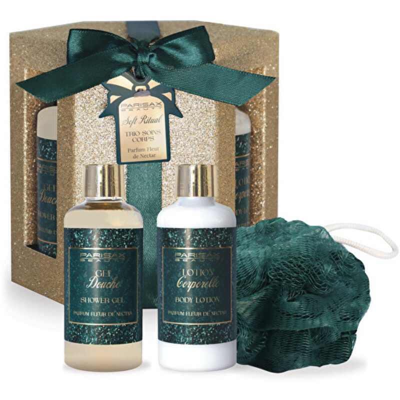 Nectar Flower Bath Care Set - Darčeková sada kúpeľovej starostlivosti ( 3 ks )

