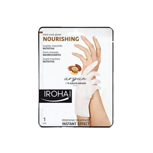Nourishing Hand Mask Gloves Argan (2 Ks) - Vyživujúci maska na ruky a nechty