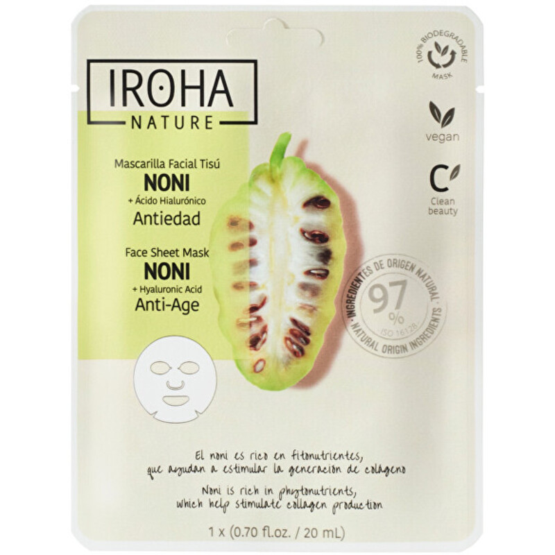 Noni Anti-Age Face Sheet Mask - Omlazující plátýnková maska