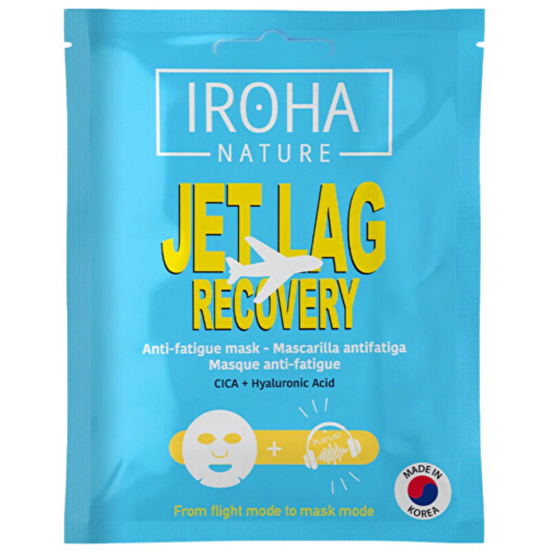 Jet Lag Recovery Anti-fatigue Mask - Plátýnková maska