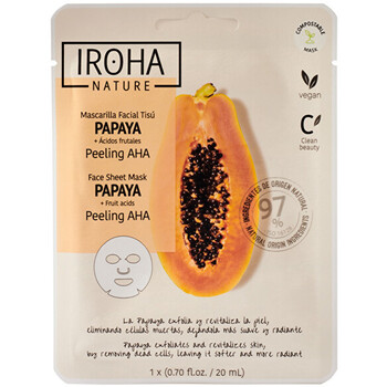 Papaya Peeling AHA Face Sheet Mask - Peelingová maska