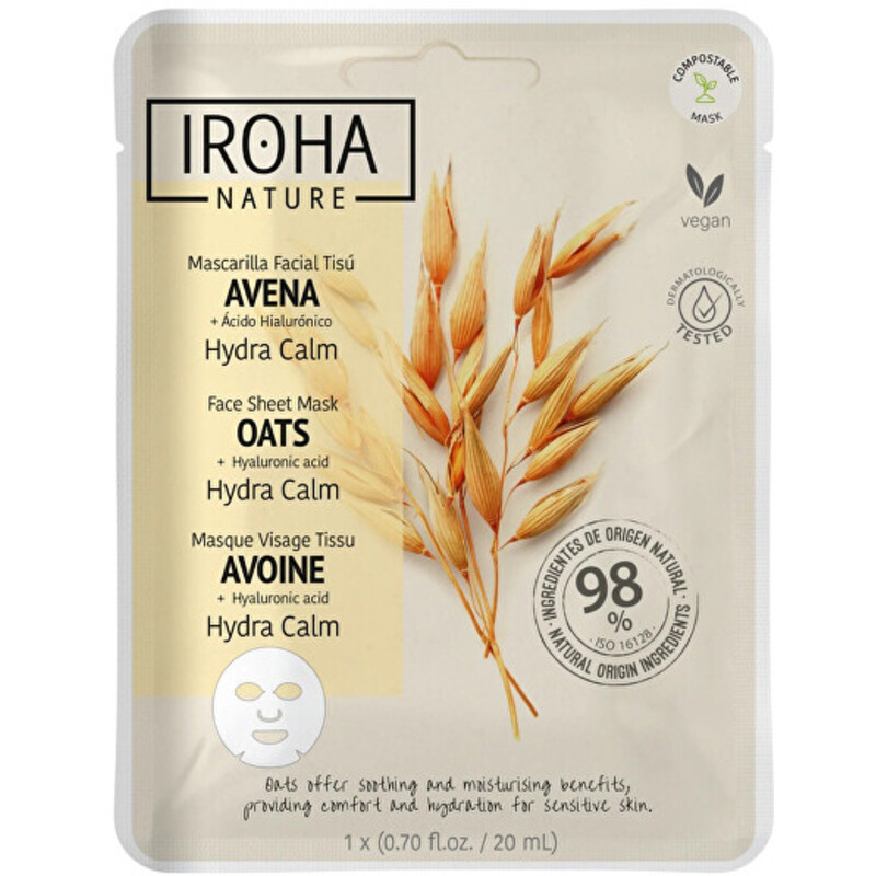 Oats Hydra Calm Face Sheet Mask - Zklidňující maska