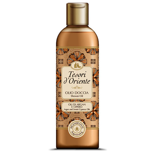 Olio Doccia Shower Gel Argan and Sweet Cyperus Oils - Sprchový olej