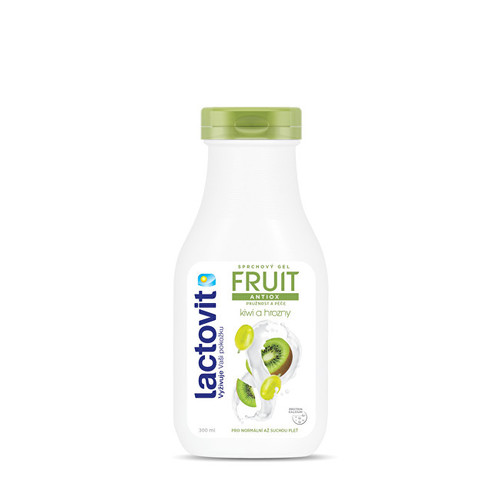 Lactovit Fruit Shower Gel ( Kiwi a Hrozny ) - Antioxidační sprchový gel 500 ml