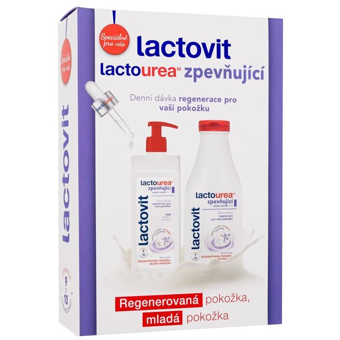 LactoUrea Firming Kit - Dárková sada tělové mléko LactoUrea Firming Body Milk 400 ml a sprchový gel LactoUrea Firming Shower Gel 500 ml